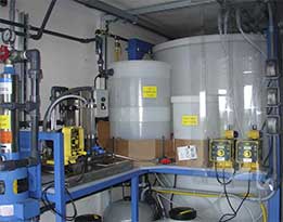 Emulsion Polymer Feed System