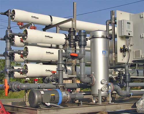 membrane system for water treatment