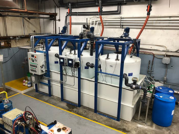 10 gpm cyanide (CN) destruct system Aries built