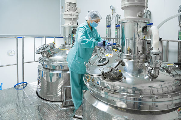 pharmaceutical industry facility